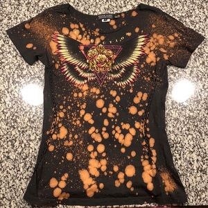 Affliction jeweled shirt size SMALL
